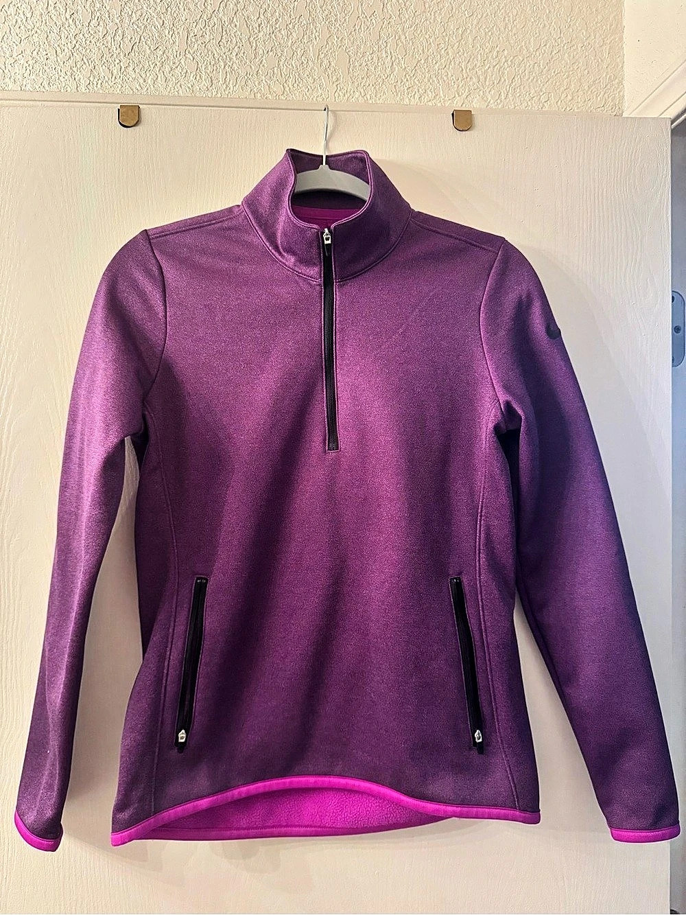 Nike Golf Women’s Purple Half-Zip Pullover Size Small